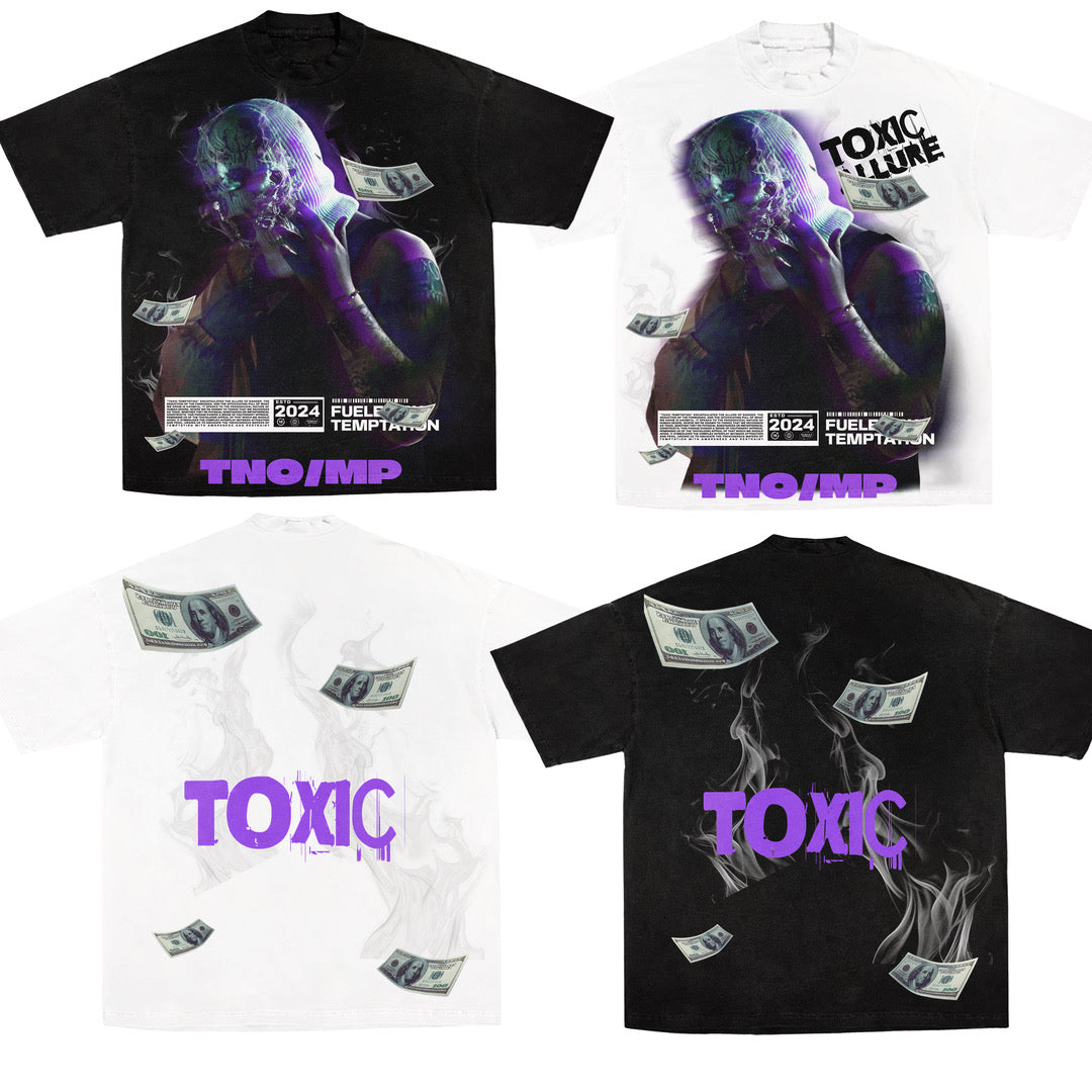 TOXIC TEMPTATION BOXY FIT TEES